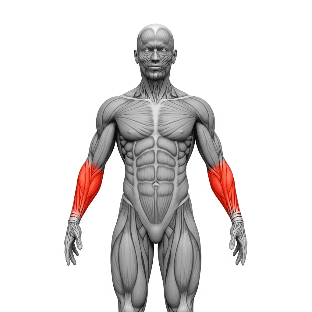 Forearms muscle anatomy